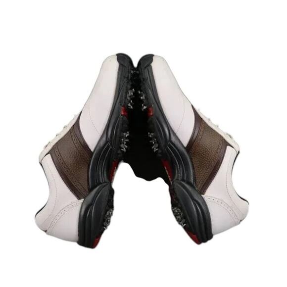 FootJoy Golf Shoes Mens 8 Saddle Oxford GreenJoys Sport Cleat Spikes Classic Low - Picture 10 of 15